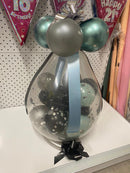 Cadeau ballon transparant