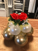 Balloon Centerpiece met folie cijfer