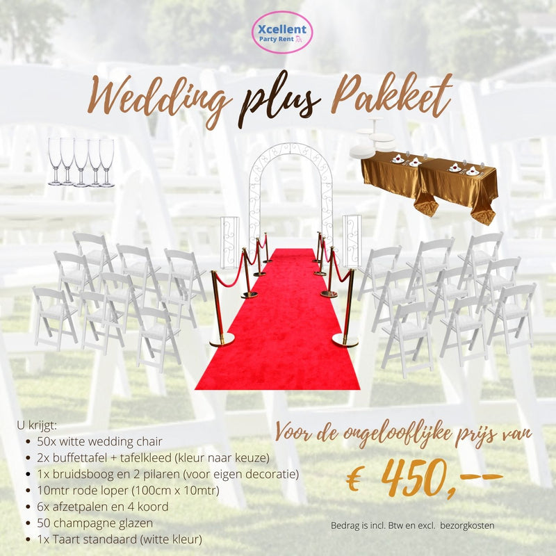 WEDDING PLUS PAKKET