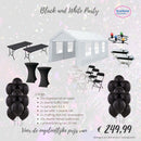 BLACK AND WHITE PARTY PAKKET