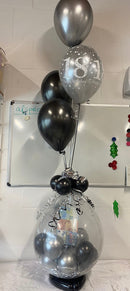 Cadeau ballon transparant