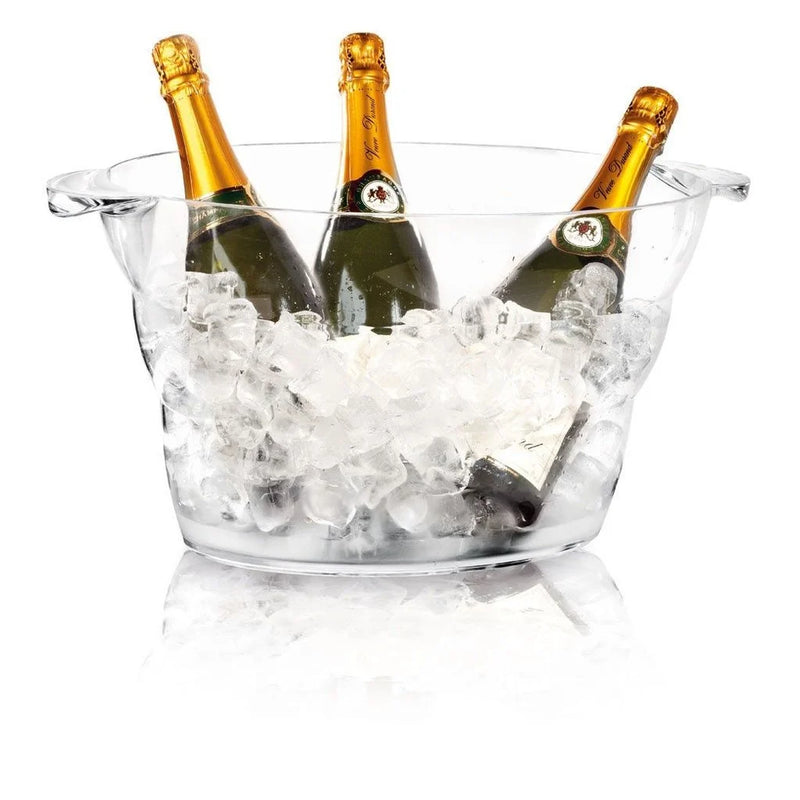 Secchiello per Ghiaccio Champagne in Acciaio Inox Dorato Grande Capacità 13,5L p Secchiello per Ghiaccio Champagne in Acciaio Inox Dorato Grande Capacità 13,5L p