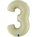 Folie cijfer olive green