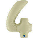 Folie cijfer olive green