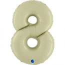 Folie cijfer olive green