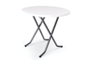 Ronde Terrastafel Ibiza wit
