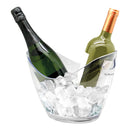 Champagne bowl  transparant ovaal