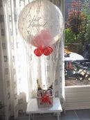 Cadeau ballon transparant