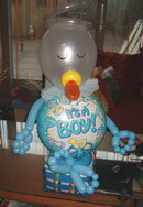 Cadeau ballon transparant