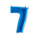 - Folie cijfer blauw