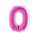 - Folie cijfer fuchsia