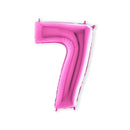 - Folie cijfer fuchsia