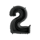 - Folie cijfer zwart