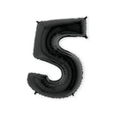 - Folie cijfer zwart