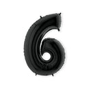 - Folie cijfer zwart