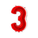 - Folie cijfer rood