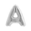 - Folie letters zilver