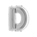 - Folie letters zilver