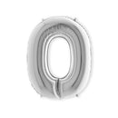 - Folie letters zilver