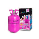 - Wegwerp heliumtank