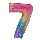 - Folie cijfer regenboog