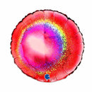 Folieballon Rond Glitter Onbedrukt