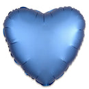 Folieballon Hart Satin Onbedrukt