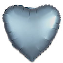 Folieballon Hart Satin Onbedrukt