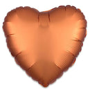 Folieballon Hart Satin Onbedrukt