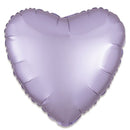 Folieballon Hart Satin Onbedrukt