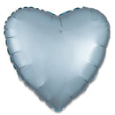 Folieballon Hart Satin Onbedrukt