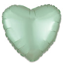 Folieballon Hart Satin Onbedrukt