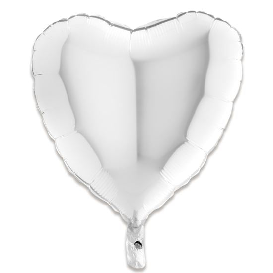 Folieballon Hart Onbedrukt