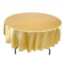 .Satijn ronde tafelkleed