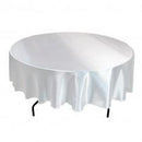 .Satijn ronde tafelkleed