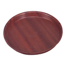 Mahoniefineer dienblad rond