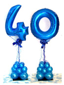 Ballonpilaar met cijfer