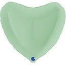 Folieballon Hart Jumbo Onbedrukt