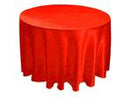 Satijn tafelkleed 3 mtr rond