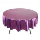 .Satijn ronde tafelkleed