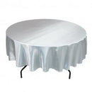 Satijn tafelkleed 1.50 mtr rond