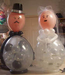 Cadeau ballon transparant