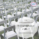 KLAPSTOEL WEDDING CHAIR PAKKET