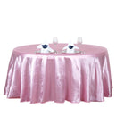 .Satijn ronde tafelkleed