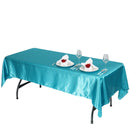 .Satijn rechthoekige tafelkleed