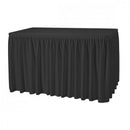 Polyester tafelrok met boven kleed