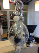 Cadeau ballon transparant