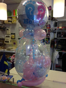 Cadeau ballon transparant