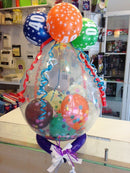 Cadeau ballon transparant