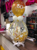 Cadeau ballon transparant